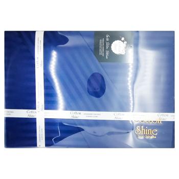 Cotton Shine Ice Blue Double Bedding Set 220*240cm - buy, prices for - photo 11