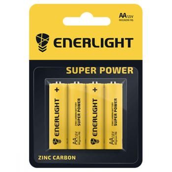 Батарейка Enerlight Super Power AA FOL 4шт