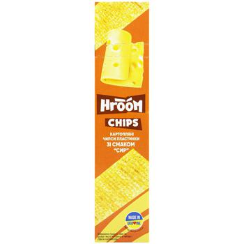 Hroom Cheese Flavored Potato Chips 50g - buy, prices for Supermarket "Kharkiv" - photo 2