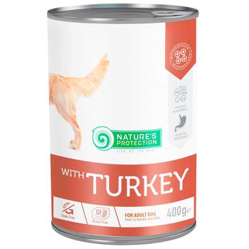 Корм для собак Natures Protection Turkey Adult з чутливим травленням 400г - купити, ціни на MasterZoo - фото 1