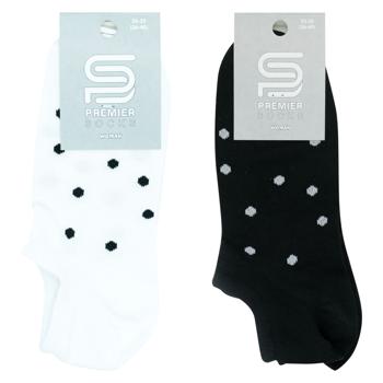 Носки Premier Socks Горошек женские ультракороткие р.23-25 - купить, цены на ЕКО Маркет - фото 1