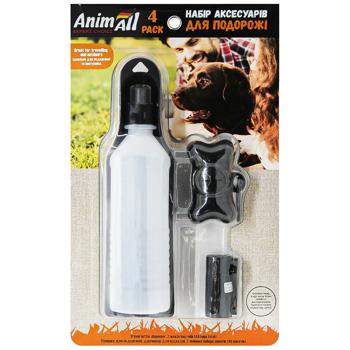 Набір для прогулянок AnimAll для собак чорний MG8602