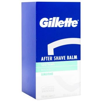 Gillette Soothing Aftershave Balm 100ml - buy, prices for Supermarket "Kharkiv" - photo 2