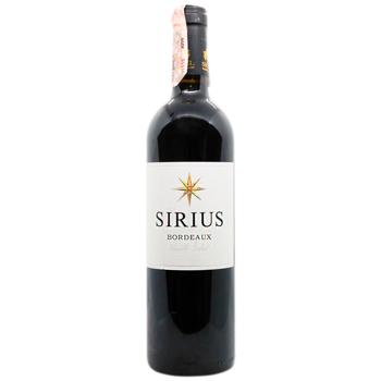 Mason Sichel Sirius Bordeaux Rouge Red Dry Wine 13.5% 0.75l - buy, prices for - photo 1