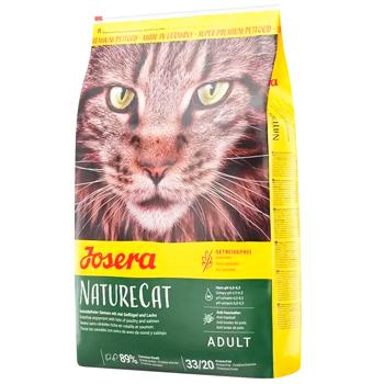 Корм сухий Josera NatureCat з домашньою птицею та лососем для дорослих котів 2кг - купити, ціни на MasterZoo - фото 1