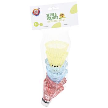 One Two Fun Set of Shuttlecocks 6pcs - buy, prices for Auchan - photo 1