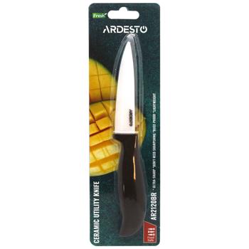 Ardesto Fresh Brown Universal Ceramic Knife 10cm