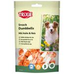 Ласощі для собак Trixie Denta Fun Гантель для чищення зубів 100г