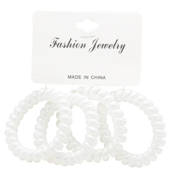 Pearlescent Hair Elastic Bands 4pcs 3127-11