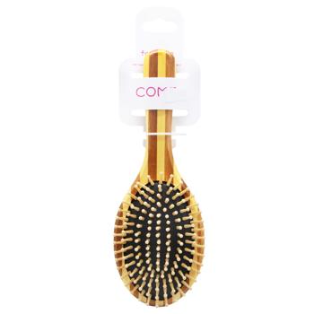 Hair Brush Bamboo 23cm 3179-6 - buy, prices for COSMOS - photo 1