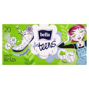 Bella For Teens Relax Green Tea Daily Pads 20pcs - buy, prices for ULTRAMARKET - photo 2