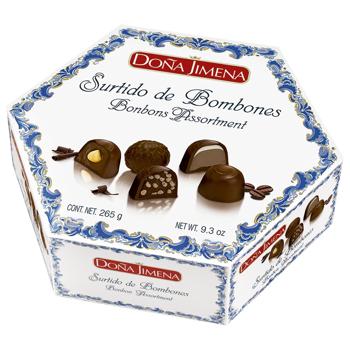 Dona Jimena Assorted Candies in Milk Chocolate 265g