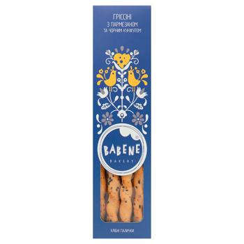 Babene Grissini with Parmesan and Black Sesame 125g - buy, prices for - photo 2