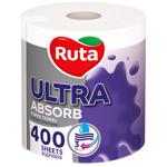 Ruta Ultra 3-ply Paper Towels 400 Sheets