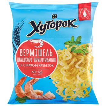 Khutorok Pasta Vermicelli with Shrimp 60g
