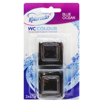 Таблетки для сливного бачка Kolorado Blue Okean 2х45г
