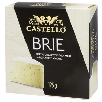 Castello Brie Soft Cheese with White Mold 50% 125g - buy, prices for Ideal - photo 1
