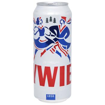 Пиво Zywiec Лагер 5,5% 0,5л - купити, ціни на КОСМОС - фото 1