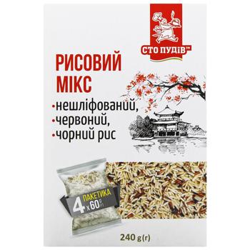 Рис Сто Пудов смесь в пакетах 4шт 60г - купить, цены на МегаМаркет - фото 2