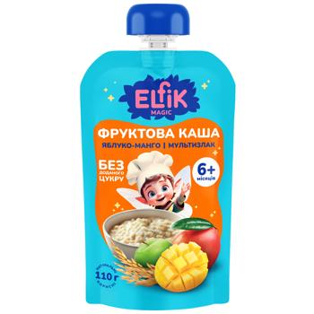 Elfik Magic Apple-Mango and Multigrain Fruit Porridge from 6 months 110g