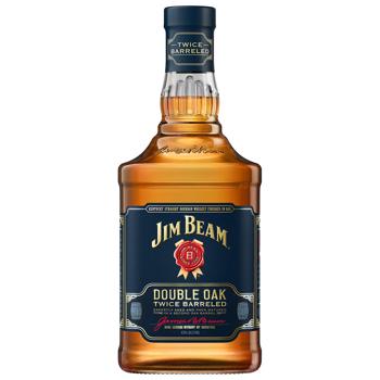 Виски Jim Beam Double Oak 43% 0,7л - купить, цены на Эпицентр FOOD - фото 1