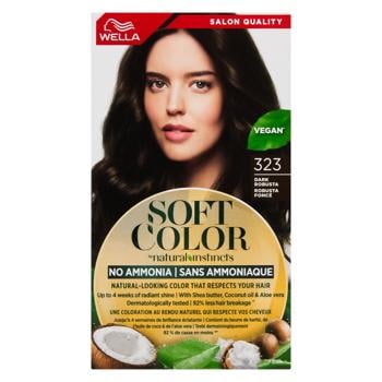 Краска для волос Wella Soft Color Темная робуста 323 - купить, цены на - фото 3