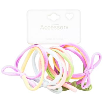 Резинки для волос 5шт 3151-4 - купить, цены на КОСМОС - фото 1