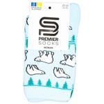 Шкарпетки жіночі Premier Socks махра ведмеді бірюзові розмір 23-25