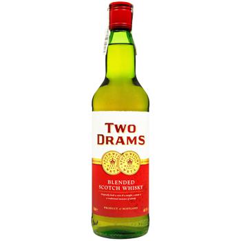 Віскі Two Drams 40% 0,7л