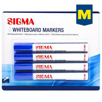 Sigma Marker blue 4pcs - buy, prices for  - photo 1