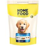 Сухий корм для цуценят Home Food Medium/Maxi 1,6 кг - форель і рис