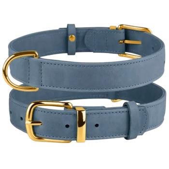 Barksi BronzeDog Crazy шкіряний нашийник для собак XXS - сірий - купить, цены на MasterZoo - фото 3