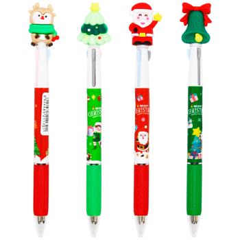 Ручка кулькова Новорічна в асортименті - купити, ціни на За Раз - фото 1