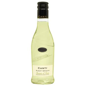 Canti Pinot Grigio Veneto Blanc White Dry Wine 12% 250ml - buy, prices for COSMOS - photo 1