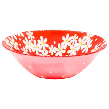 Pasabahce Red Garden Salad Bowl 14cm - buy, prices for MegaMarket - photo 1