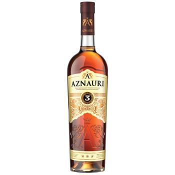 Бренди Aznauri 3 года 40% 0,7л - купить, цены на Чудо Маркет - фото 2