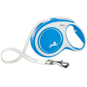 Flexi New Comfort Roulette Leash with Tape L Up to 50kg 8m Blue - buy, prices for MasterZoo - photo 1