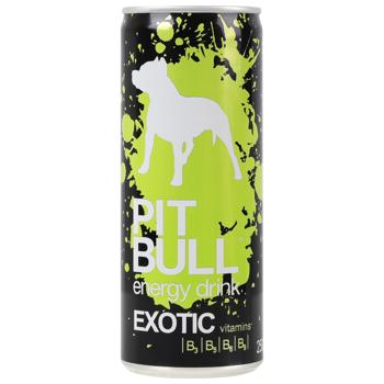 Напій енергетичний Pit Bull Exotic 250мл - купити, ціни на Епіцентр FOOD - фото 1