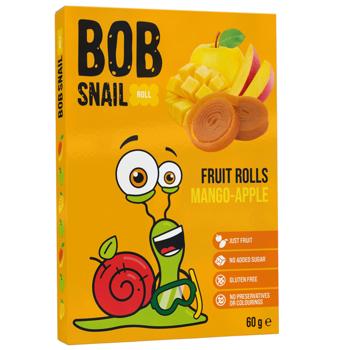 Цукерки Bob Snail Манго-яблуко 60г