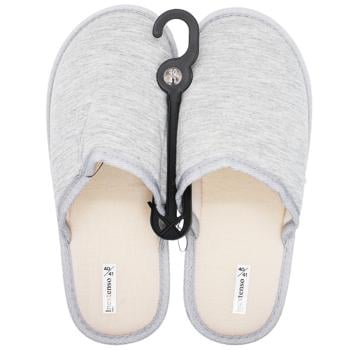 InExtenso Gray Women's Slippers size 36-41 - buy, prices for Auchan - photo 1