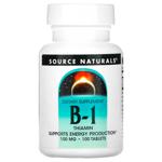Vitamin b1 Source naturals 100pcs Usa