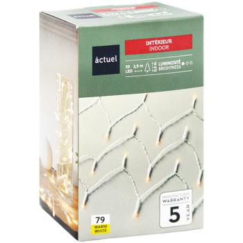 Actuel 30LED Yellow Battery-powered Garland 3.05m - buy, prices for - photo 3