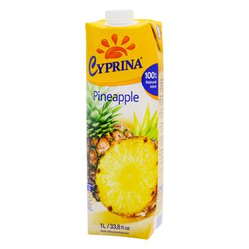 Сік Cyprina ананасовий 1,0л