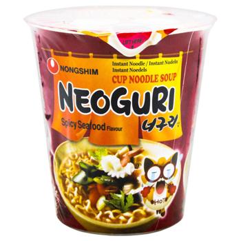 Nongshim Neoguri Spicy Seafood Flavour Cup Noodle 62g