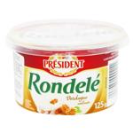 President Rondele Cheese with Dordogne Walnuts 70% 125g