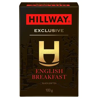 Чай чорний Hillway Exclusive English Breakfast 100г - купити, ціни на Ідеал - фото 1
