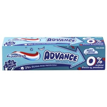 Зубная паста Aquafresh Advance детская 9-12 лет 75мл - купить, цены на КОСМОС - фото 1