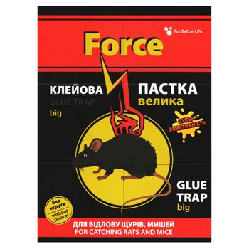 Клейова пастка від щурів велика 15.5*21 см Force, шт - buy, prices for Ideal - photo 1