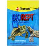 Сухий корм для водоплавних черепах Tropical в паличках «Biorept W» 20 г