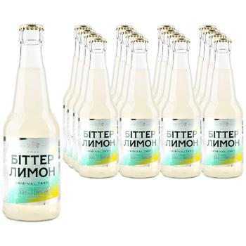 Obolon Bitter Lemon Highly Carbonated Low-Alcohol Drink 8% 0.33l
